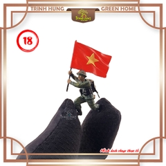 Mô hình lính bộ đội Việt Nam tỷ lệ 1:64 in 3D