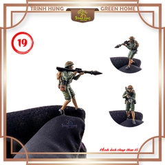 Mô hình lính bộ đội Việt Nam tỷ lệ 1:64 in 3D