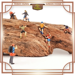Mô hình Diorama picnic, leo núi in 3D sắc nét