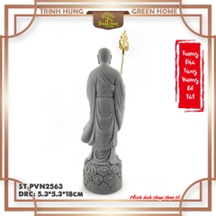 Tượng địa tạng vương bồ tát đá sa thạch ST.PVN2563
