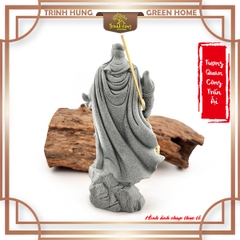 Tượng Quan công trấn ải đá sa thạch ST2586