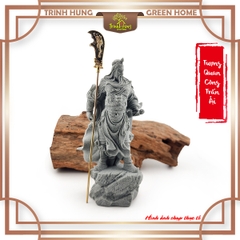 Tượng Quan công trấn ải đá sa thạch ST2586