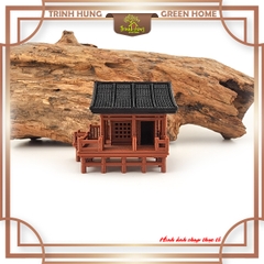 Mô hình nhà cổ trung quốc - Nhà sàn gỗ