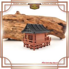 Mô hình nhà cổ trung quốc - Nhà sàn gỗ