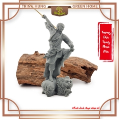 Tượng Địa Tạng phục ma đá sa thạch ST0119