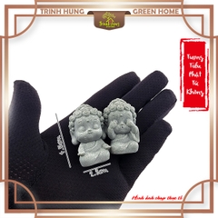 Bộ tượng tiểu phật tứ không đá sa thạch ST0338