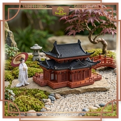 Mô hình nhà Nhật in 3D - nhà chính