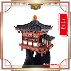 Mô hình nhà Nhật in 3D - nhà có mái hiên 1 tầng