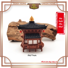 Mô hình nhà Nhật in 3D - nhà có mái hiên 1 tầng