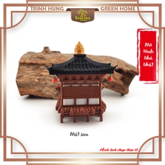 Mô hình nhà Nhật in 3D - nhà có mái hiên 1 tầng