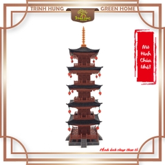Mô hình nhà Nhật in 3D - tháp 5 tầng Toji