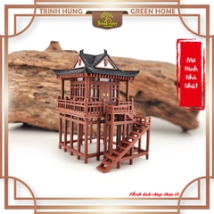Mô hình nhà Nhật in 3D - Nhà vuông