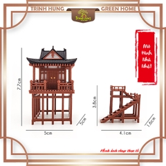 Mô hình nhà Nhật in 3D - Nhà vuông
