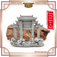 Tượng cổng tam quan đá sa thạch ST.PVN2685