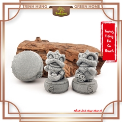 Tượng trống đá sa thạch