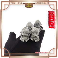 Bộ tiểu Tôn Ngộ Không tứ không đá sa thạch ST.PVN2677