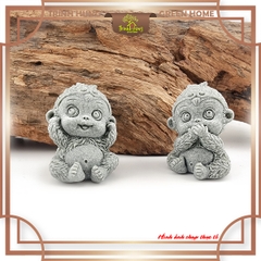 Bộ tiểu Tôn Ngộ Không tứ không đá sa thạch ST.PVN2677