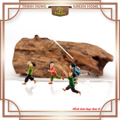 Mô hình Diorama 1/64 - thả diều - in 3D sắc nét