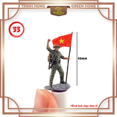 Mô hình lính bộ đội Việt Nam tỷ lệ 1:64 in 3D