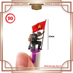 Mô hình lính bộ đội Việt Nam tỷ lệ 1:64 in 3D