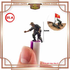 Mô hình lính bộ đội Việt Nam tỷ lệ 1:64 in 3D