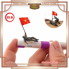 Mô hình lính bộ đội Việt Nam tỷ lệ 1:64 in 3D