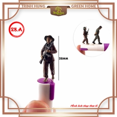 Mô hình lính bộ đội Việt Nam tỷ lệ 1:64 in 3D