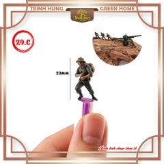 Mô hình lính bộ đội Việt Nam tỷ lệ 1:64 in 3D