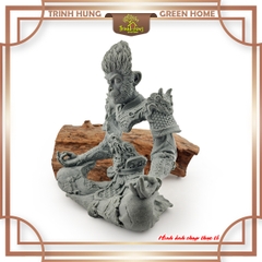 Tượng Ngộ Không - đấu chiến thiền tâm đá sa thạch ST0375