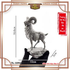 Tượng Dê tài lộc đá sa thạch