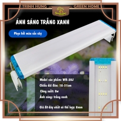 Đèn led thanh ngang 4 hàng bóng