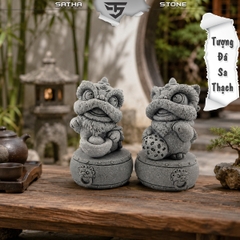Tượng trống đá sa thạch