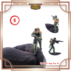 Bộ 12 lính bộ đội Việt Nam diorama tỷ lệ 1:64