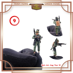 Bộ 12 lính bộ đội Việt Nam diorama tỷ lệ 1:64