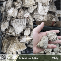 Đá da voi tuyển chọn size mini từ 3-15cm (1kg)