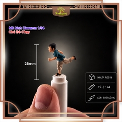 Mô hình Diorama 1/64 - thả diều - in 3D sắc nét