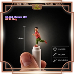 Mô hình Diorama 1/64 - thả diều - in 3D sắc nét