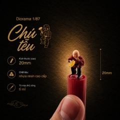 Mô hình trung thu, lễ hội in 3D sắc nét - Diorama 1:87