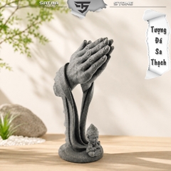 Bộ tiểu Tôn Ngộ Không giác ngộ đá sa thạch ST.PVN2678