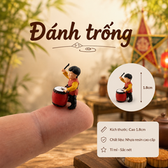 Mô hình trung thu, lễ hội in 3D sắc nét - Diorama 1:87