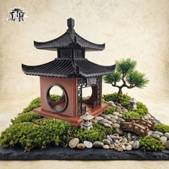 Mô hình nhà cổ trung quốc - Điếu ngư đài