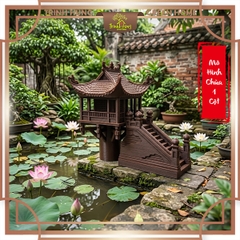 [Bộ] Mô hình chùa 1 cột in 3D