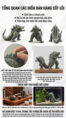 Tượng Godzilla đá sa thạch ST0299