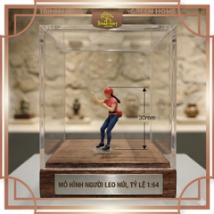 Mô hình Diorama picnic, leo núi in 3D sắc nét