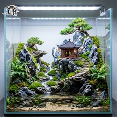 Mô hình nhà cổ trung quốc - cổ nguyệt lầu