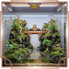 Mô hình nhà cổ trung quốc - Phong vũ kiều