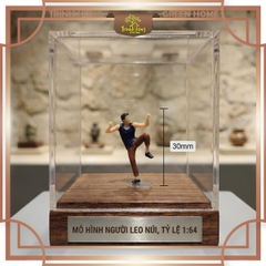 Mô hình Diorama picnic, leo núi in 3D sắc nét