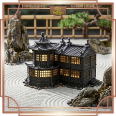 Mô hình nhà cổ in 3D sắc nét