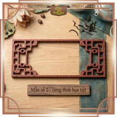Mô hình 02 cái Vách (2) trang trí nhà in 3D