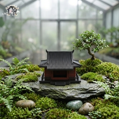Mô hình nhà cổ trung quốc - nhà không cửa